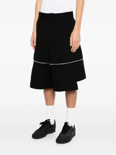 Pantaloni scurți Comme Des Garçons Black negru