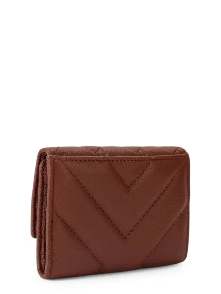 Kurt Geiger London etui na karty skórzane PIMLICO brązowy