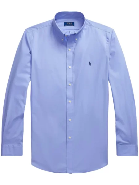 Πλεκτά τρέξιμο sneakers Polo Ralph Lauren με κορδόνια μωβ