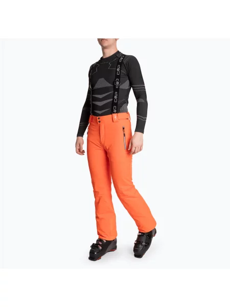 Lyžařské kalhoty CMP fanta fluo oranžové