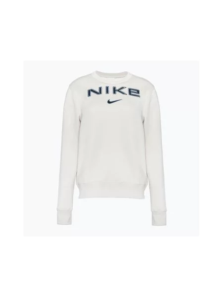 Кофта Nike Sportswear Phoenix Fleece light orewood brn/white/armory navy білий