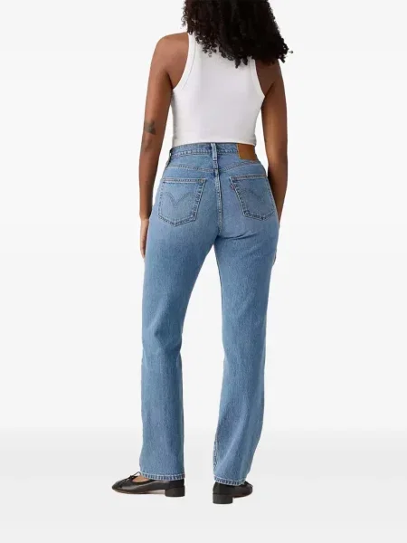 Blugi Levi's® până la genunchi cu crăpătură cu 5 buzunare gri