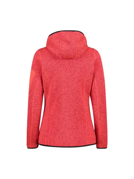 Bluza Polarowa CMP CIEPŁA Pomarańczowy czerwona