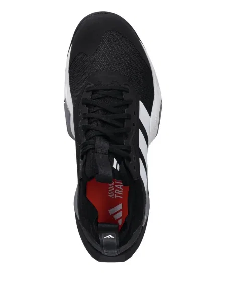 Geacă bomber Adidas cu dungi alb