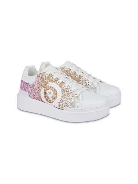 Pantofi Pollini alb