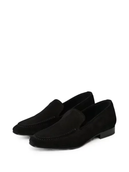 Pantofi loafer Studio Nicholson din piele de căprioară negru