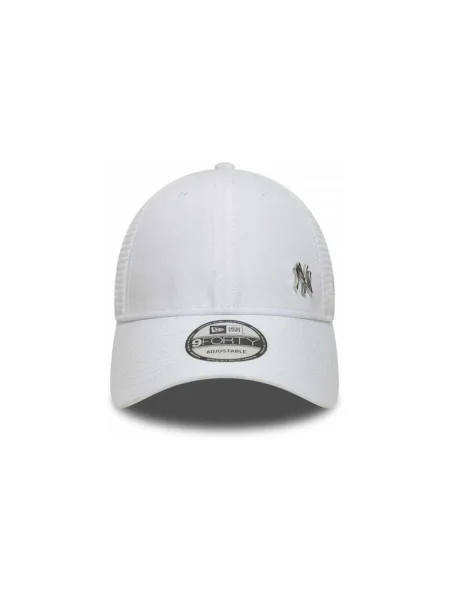 New Era šiltovka trucker FLAWLESS TRUCKER NYY biela