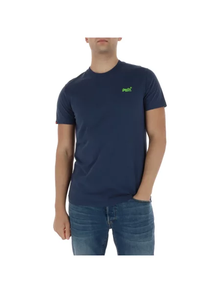 Tricou Superdry scurt albastru