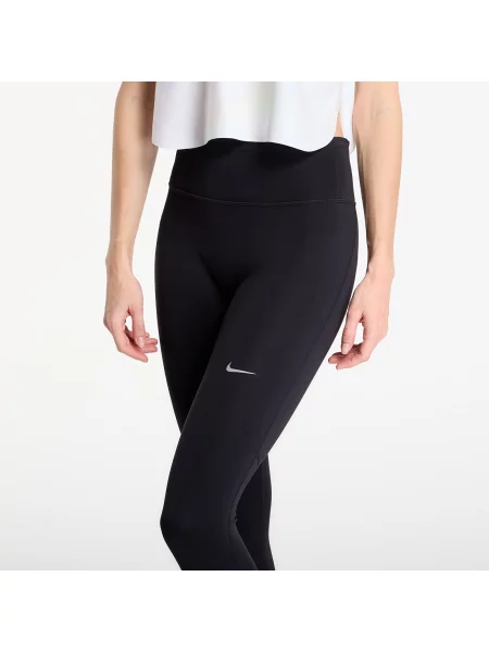 Legíny Nike Tempo High-Waisted Running Leggings Black/ Reflective Silv M černé