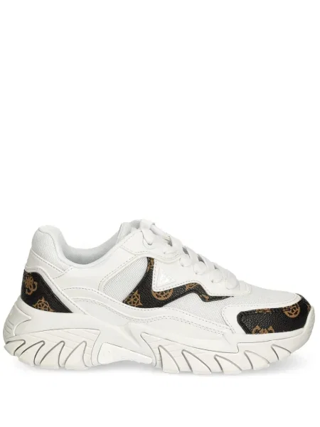 Sneakerși Guess alb