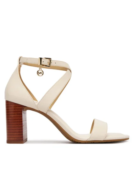 MICHAEL Michael Kors Sandale Alexa Block Écru