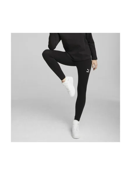 Puma legíny dámske s elastanom čierna