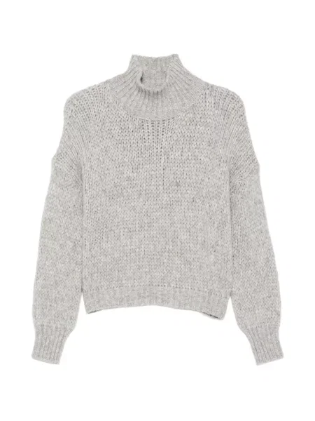 Pulover Roberto Collina chunky gri