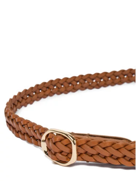 Opasok Tommy Hilfiger Th Sculpt Woven hnedá