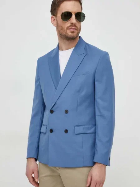 Сако Sisley синьо