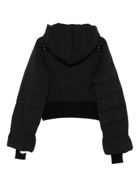Geacă Rick Owens cu glugă negru