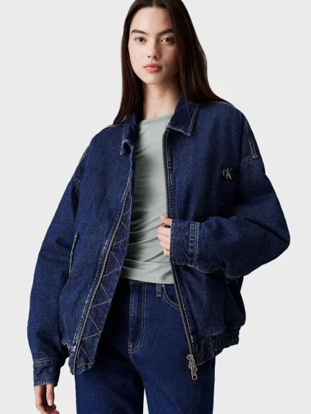Джинсова куртка Calvin Klein Jeans синя