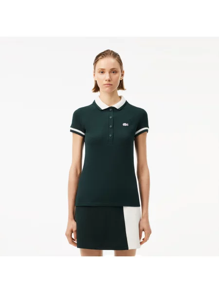 Lacoste Polo Slim Fit zielony