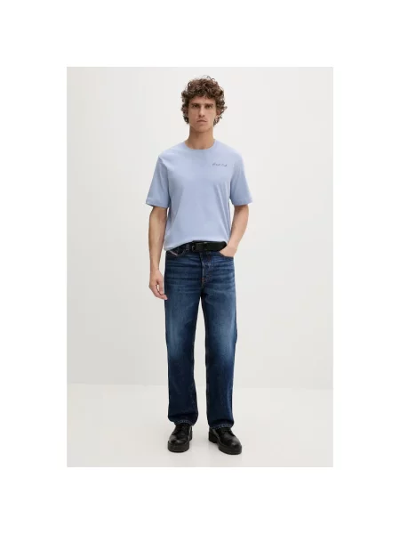 Diesel jeansy regular D-MACS niebieskie