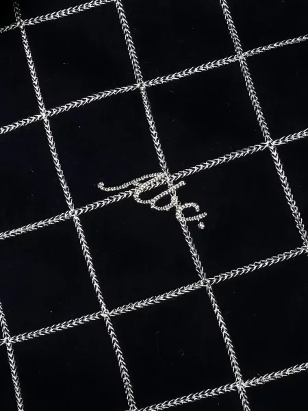 Παντελόνι Advisory Board Crystals με πετραδάκια μαύρο