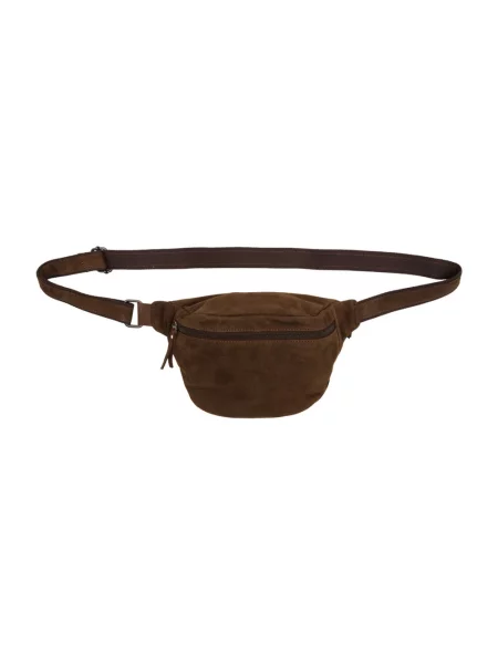 Torebka Btfcph zamszowa brązowa