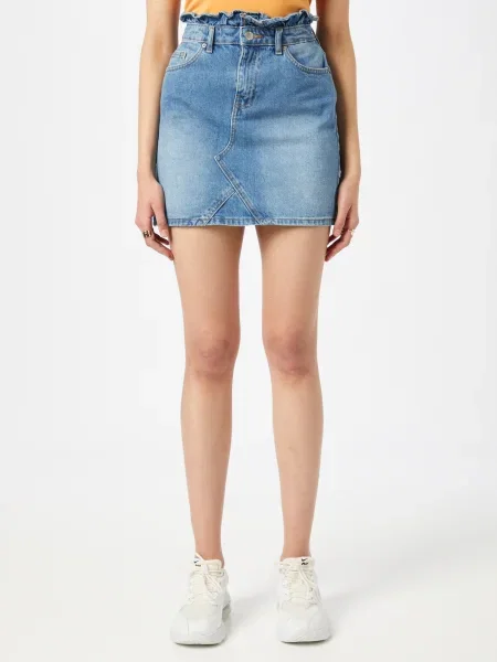 Miss Selfridge Fustă denim albastru