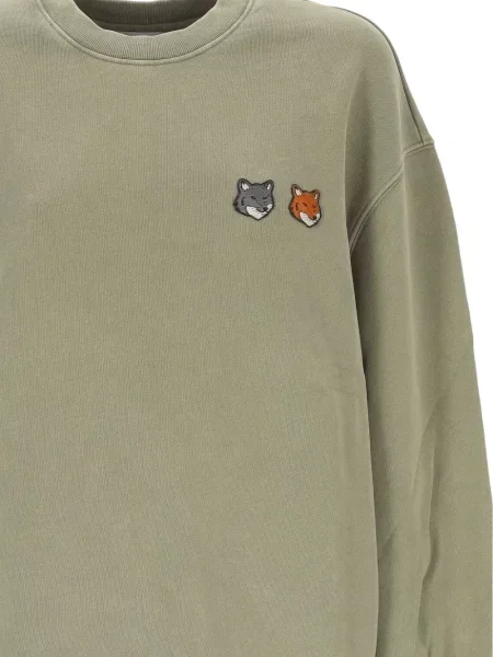 Pulover Maison Kitsune verde