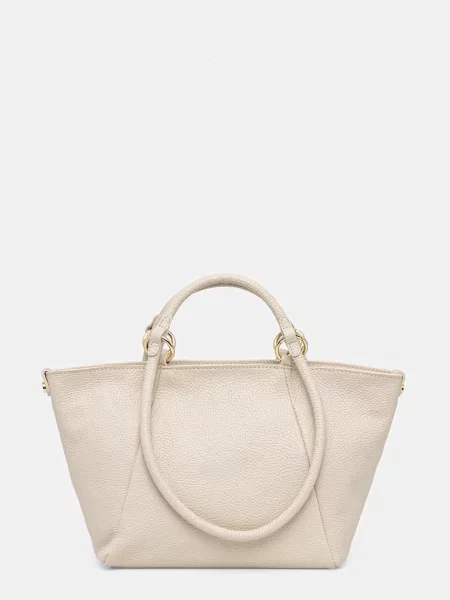 Answear.LAB geantă shopper pentru femei din piele bej