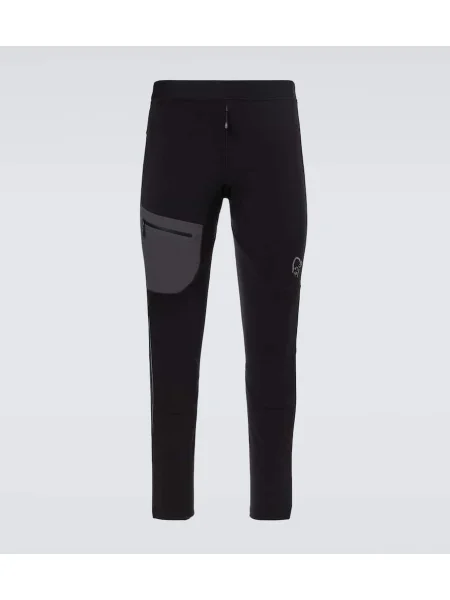 Termo spodnje perilo Norrøna črna