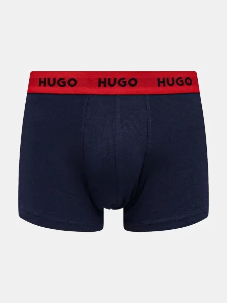 Боксери HUGO TRUNK TRIPLET PACK чорний