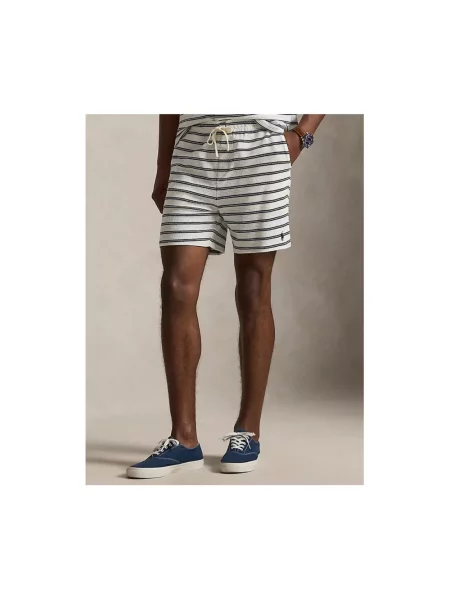 Szorty Polo Ralph Lauren ze sznurkiem beżowe