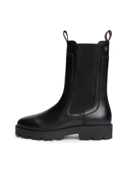 TOMMY HILFIGER Ghete chelsea negru