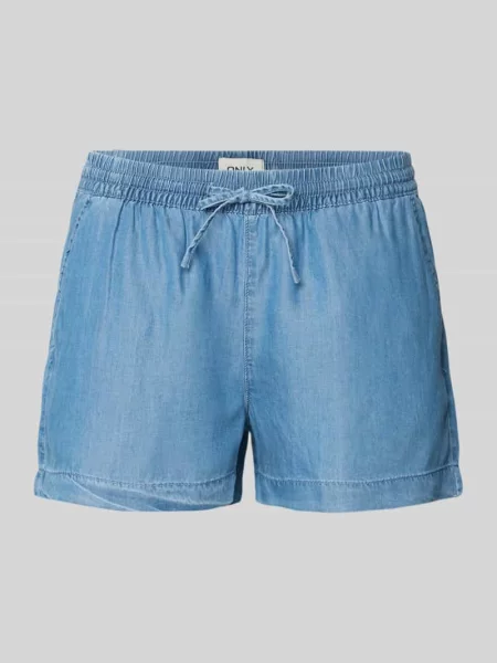 Szorty jeansowe o kroju regular fit z lyocellu model PEMA LIFE' Only niebieskie