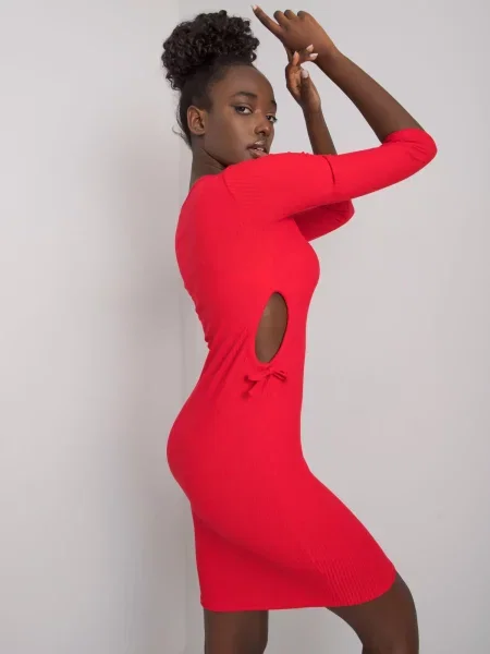 Rochie mini Fashionhunters de costum roșu
