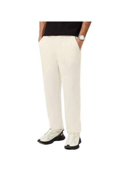 Lacoste pantaloni cu in maro