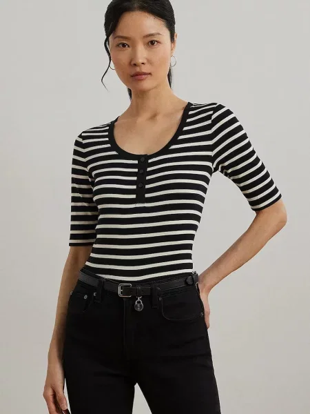 Lauren Ralph Lauren t-shirt czarny