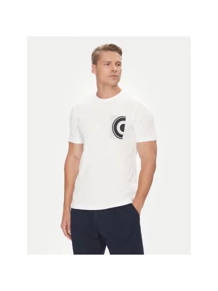 Pierre Cardin Majica C5 Regular Fit bela