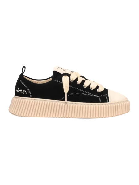 Sneakersy Rhun zamszowe czarne