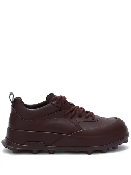 Sneakerși Jil Sander din piele