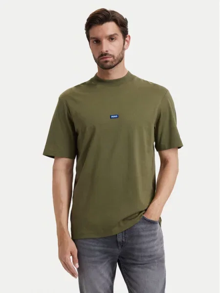 HUGO Tricou Nieros verde