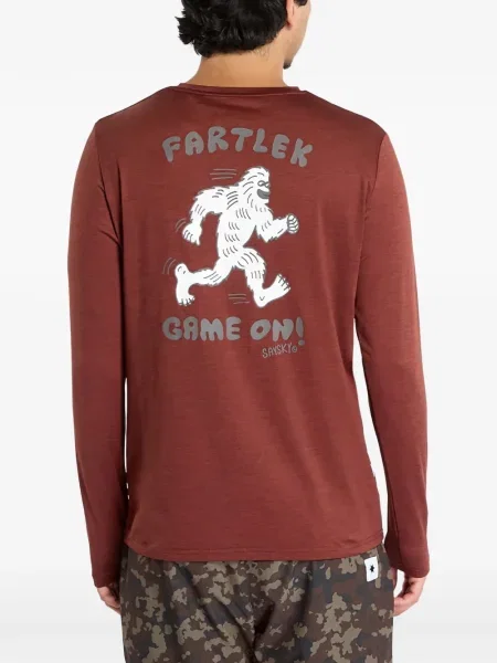 Tricou Saysky lung roșu