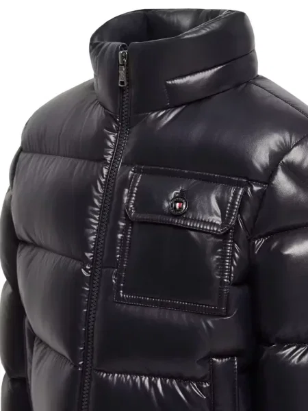 Płaszcz dziecięcy Moncler Enfant niebieski