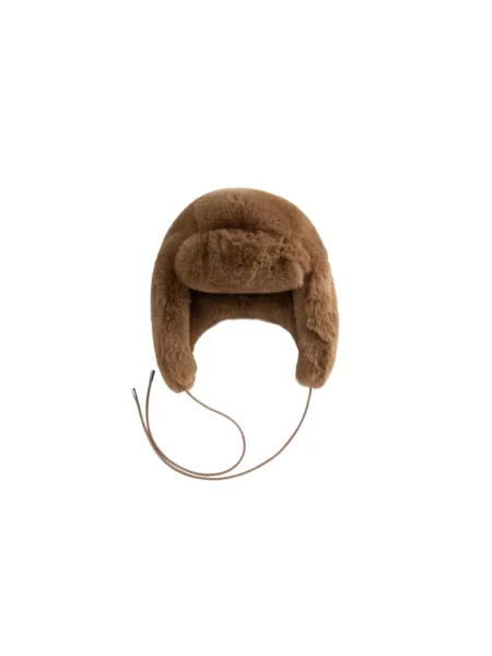 Futro Woolrich brązowe
