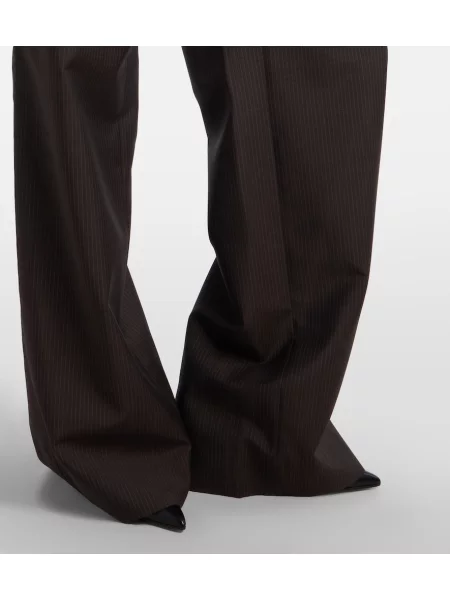 Pantaloni Gucci de lână maro