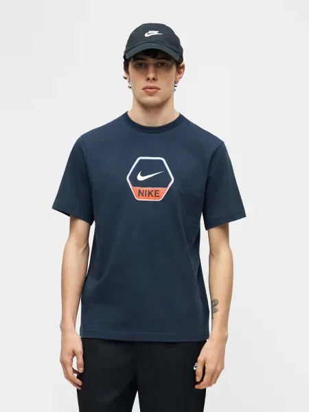 Tričko Nike Sportswear modrá