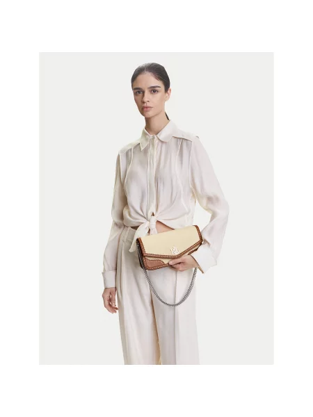 Ročna torba LAUREN RALPH LAUREN Sawyer bež