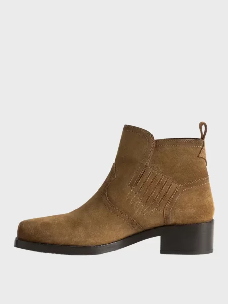 Замшевые ботинки Zadig&voltaire коричневые