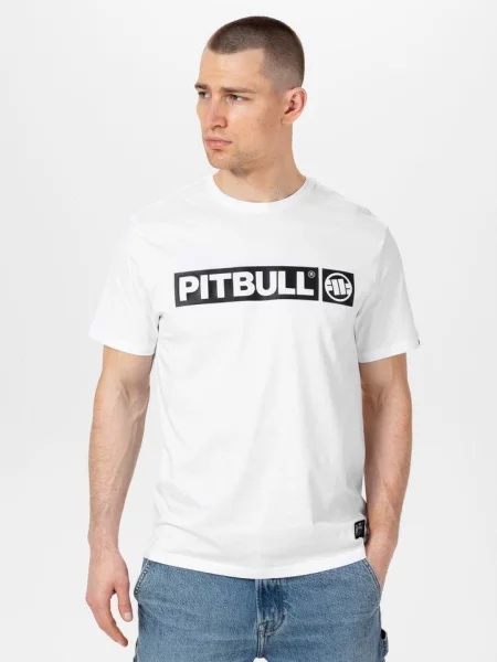 Koszulka sportowa Pitbull West Coast Hilltop biała
