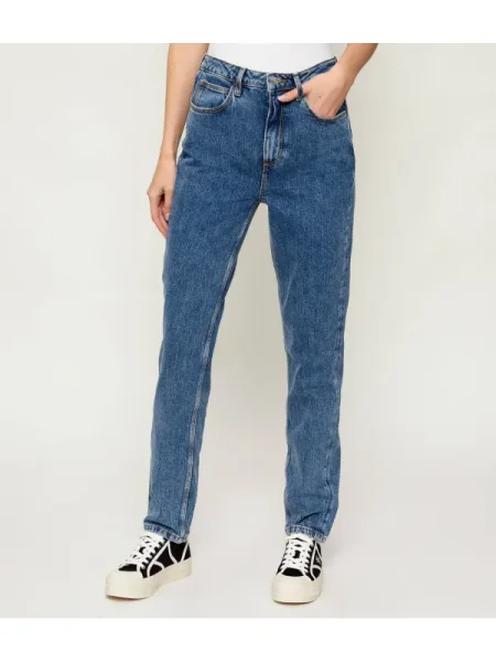 GUESS Blugi | Mom Fit albastru