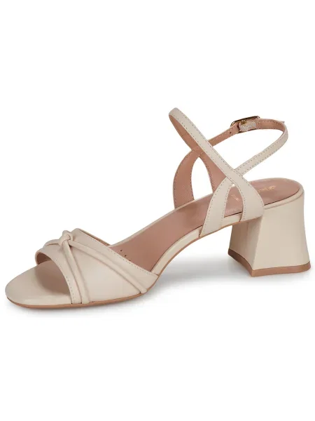 Pantofi Geox din piele bej